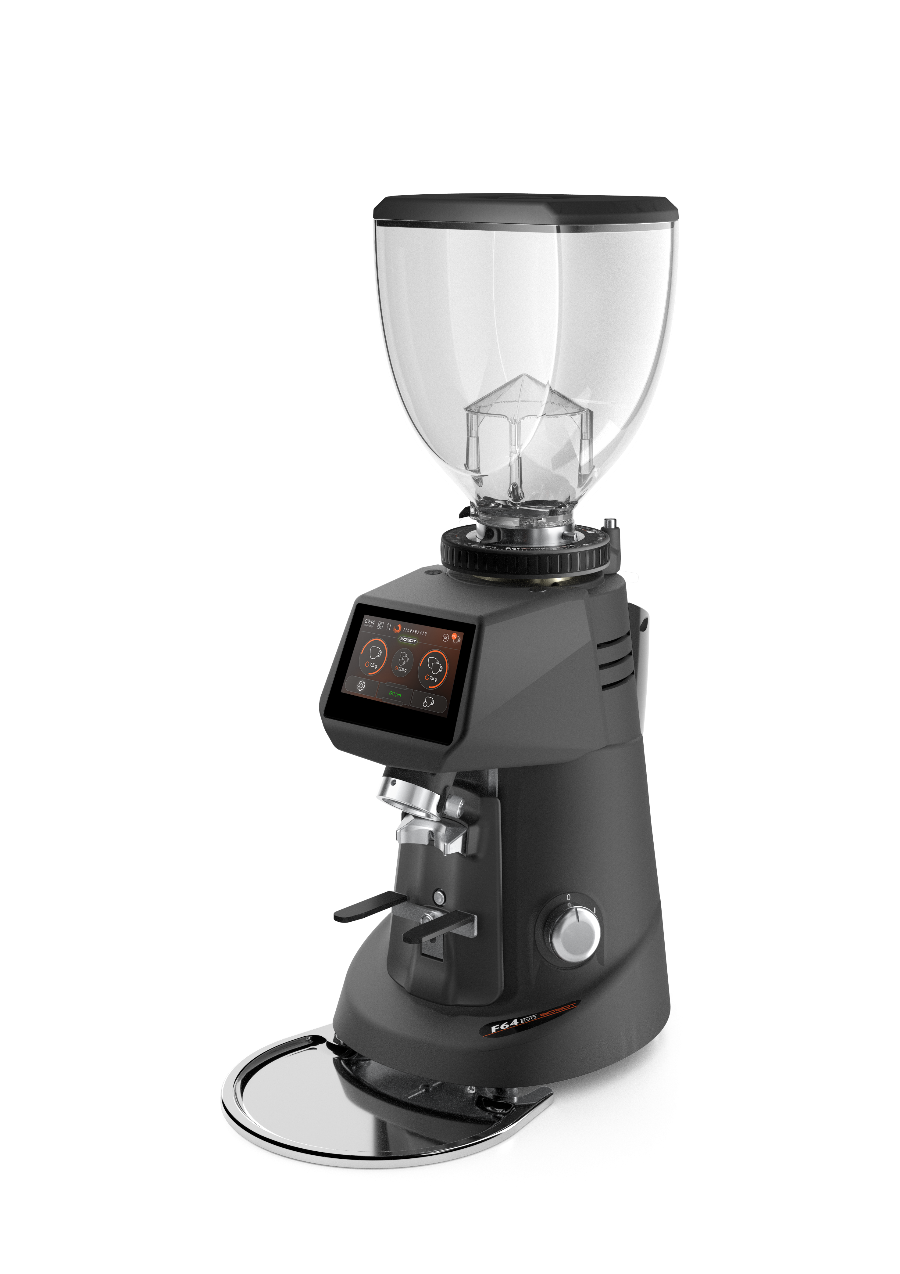 F64 EVO PRO SENSE On Demand GBW Espresso Grinder - Matte Black