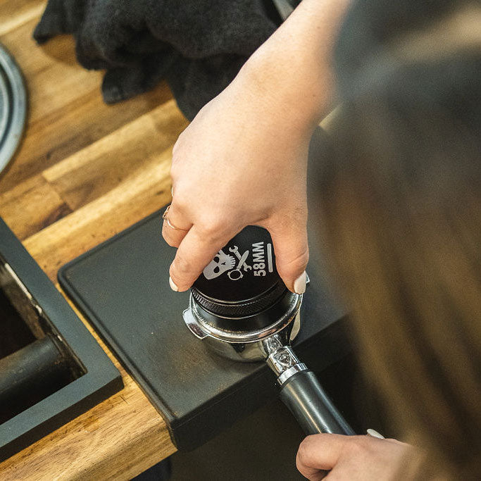 Barista Basics Tamping Mat w/ Corner Edge (8.25” x 6