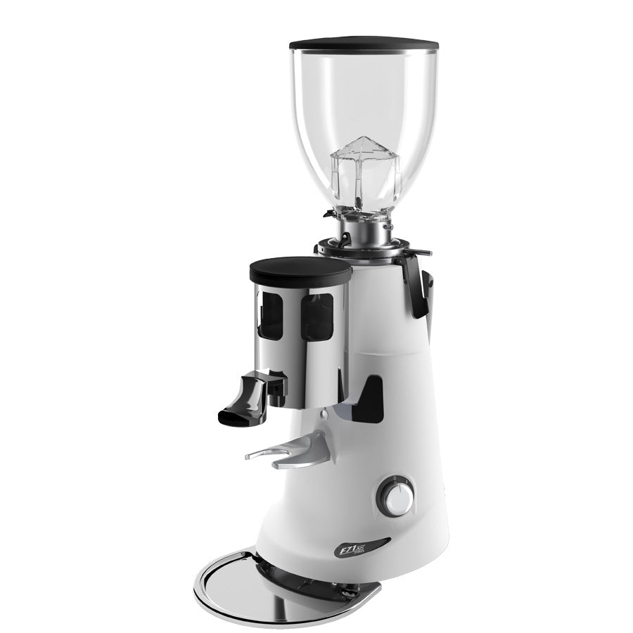 イタリアンモダンプ-クレソフア F71 AK PRO Manual Doser Espresso Grinder - Artic White