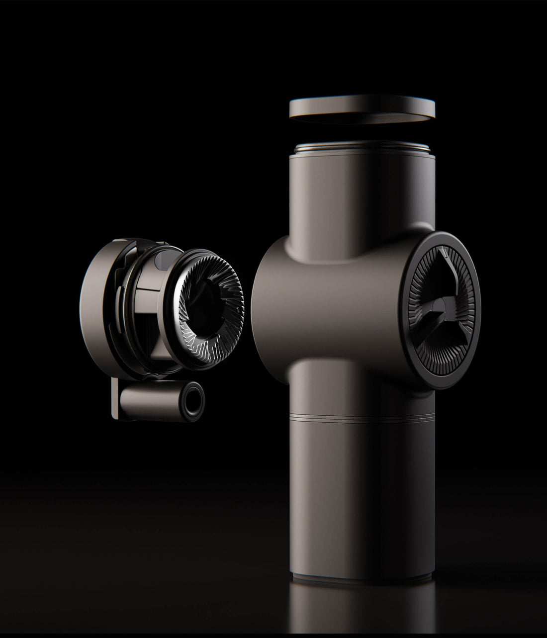 black pietro hand grinder