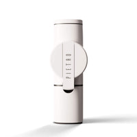 white Pietro handheld coffee grinder