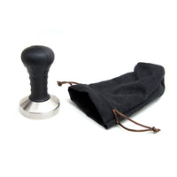 57mm flat tamper with textured handle
