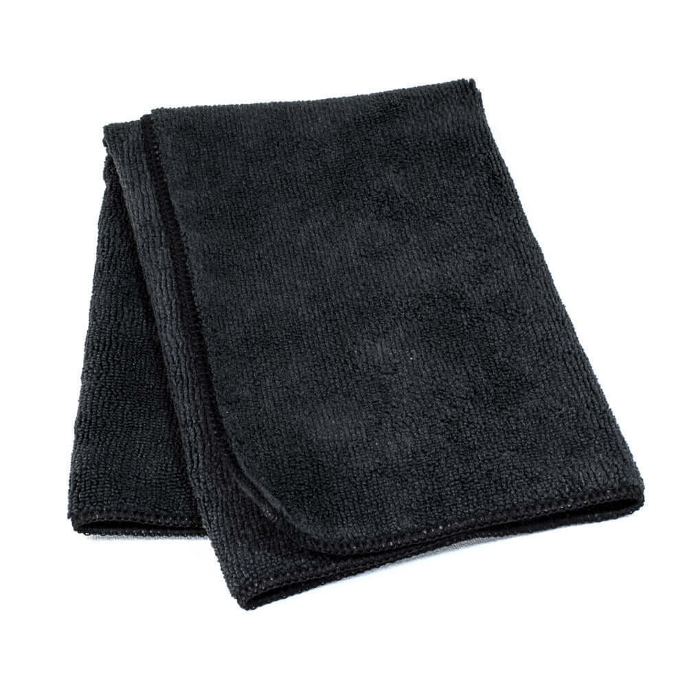 barista basics microfiber bar cloth black