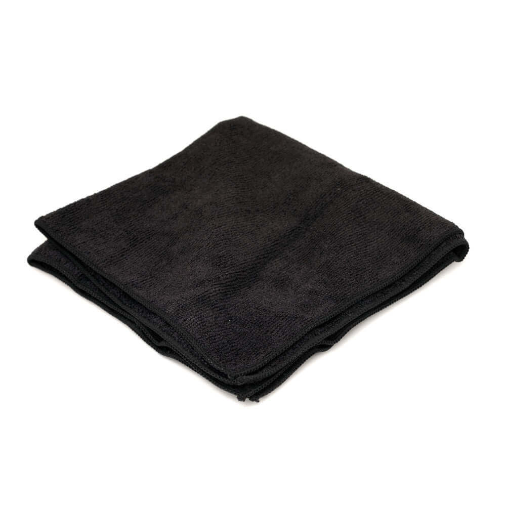 barista basics microfiber bar cloth black
