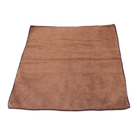 barista basics microfiber bar cloth brown