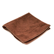 barista basics microfiber bar cloth brown