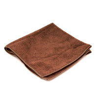 barista basics microfiber bar cloth brown