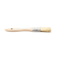 1 inch flat brush with natural bristles