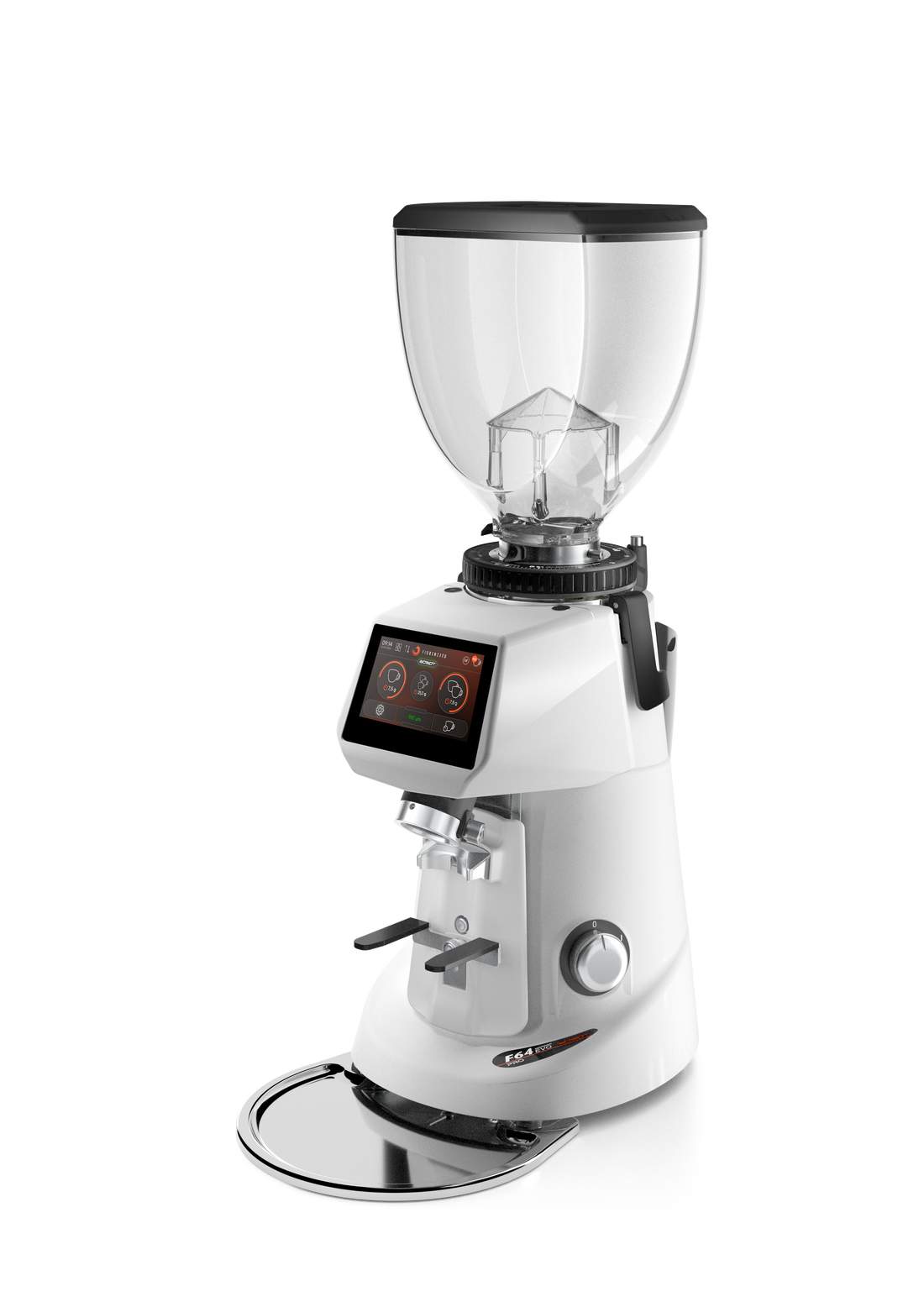 F64 EVO PRO SENSE ADAPT On Demand GBW Espresso Grinder - Arctic White