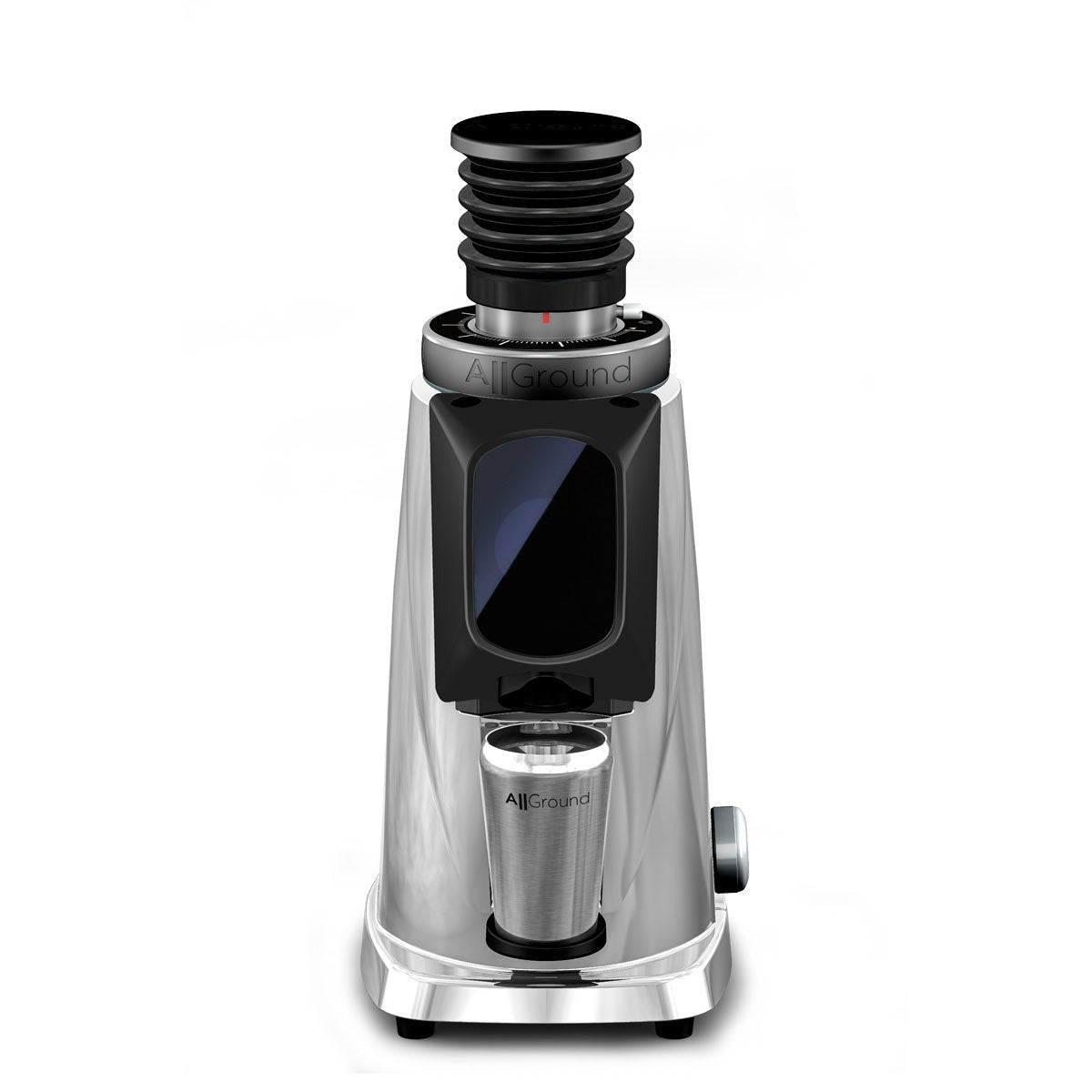 AllGround ProBrew Single Dose Home Coffee Grinder - Chrome w