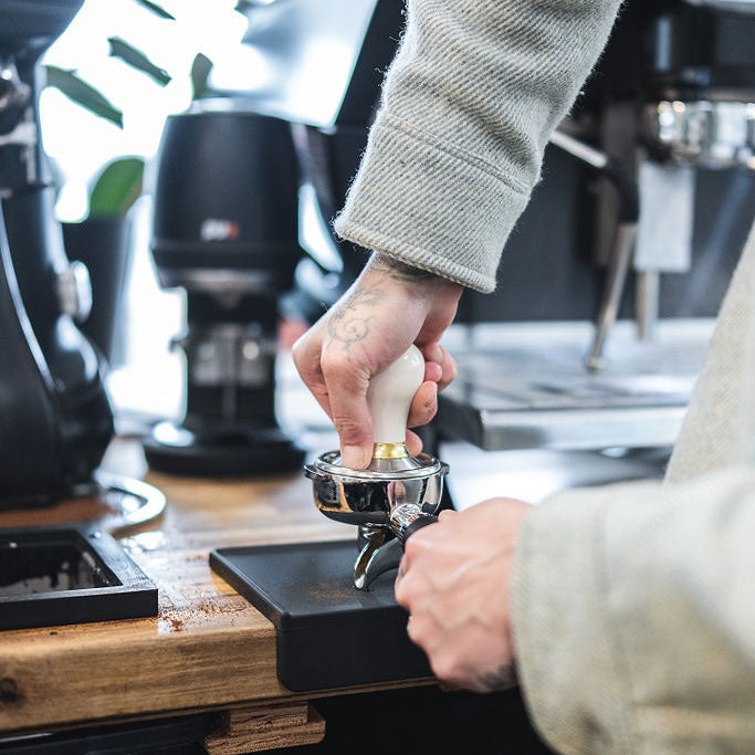 tamp mat in use