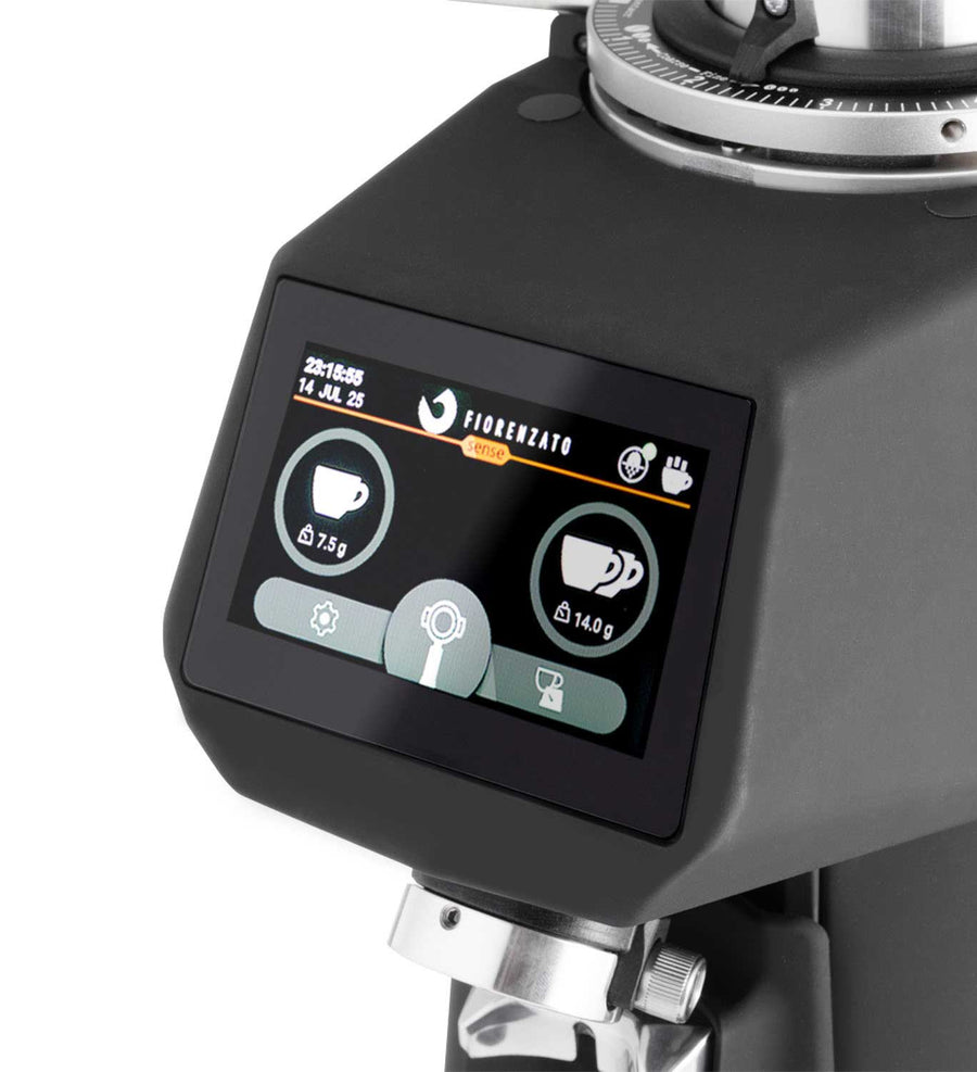 Fiorenzato F83 E PRO SENSE On Demand GBW Espresso Grinder - Matte Black