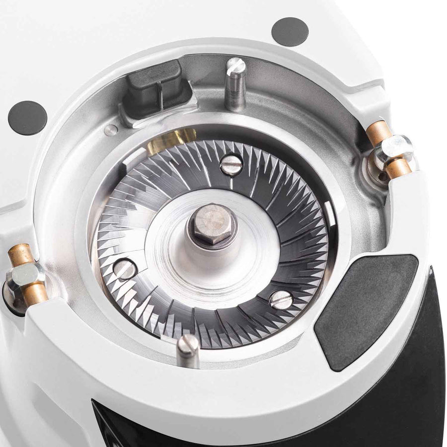 Fiorenzato F83 E PRO SENSE On Demand GBW Espresso Grinder - White