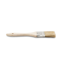 2 inch flat brush with natural bristles