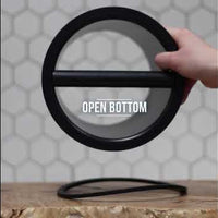 6 inch round knockbox open bottom video